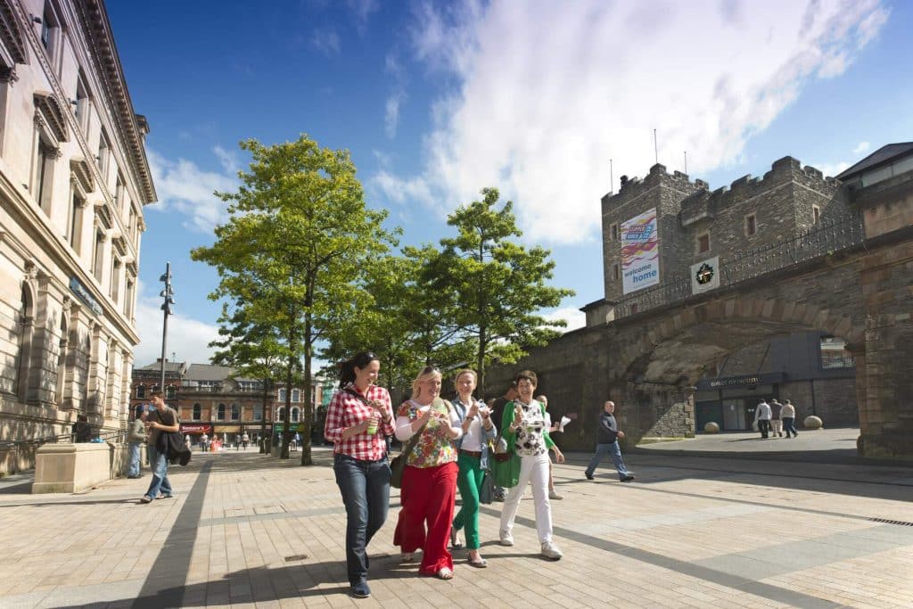 Derry City is one of the best day trips from Belfast.