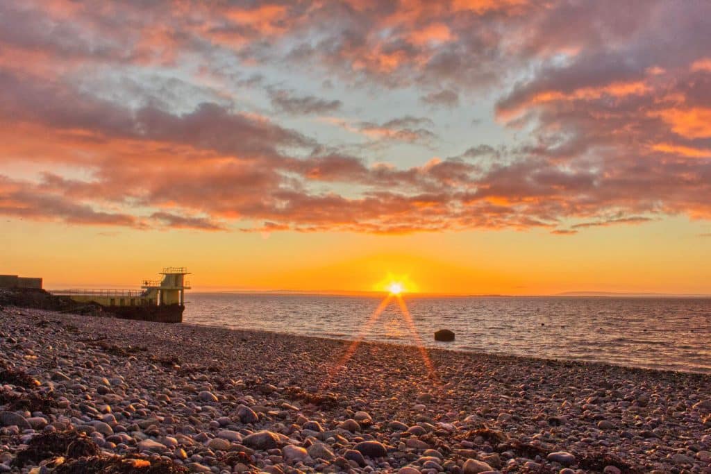 Salthill Prom kicks off our list of best beaches in Galway.