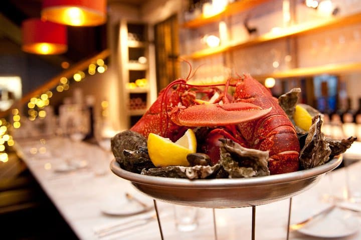 Dine with the rich and famous at the Seafood Bar at Kirwan's.
