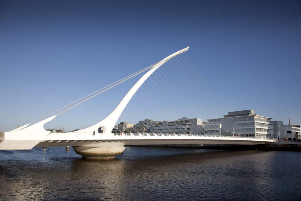 The Samuel Beckett Bridge is one of the most INCREDIBLE architectural structures in Ireland.
