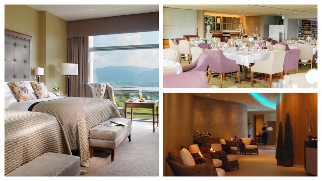 Aghadoe Heights Hotel and Spa is one of the snazziest 5-star hotels in Ireland.