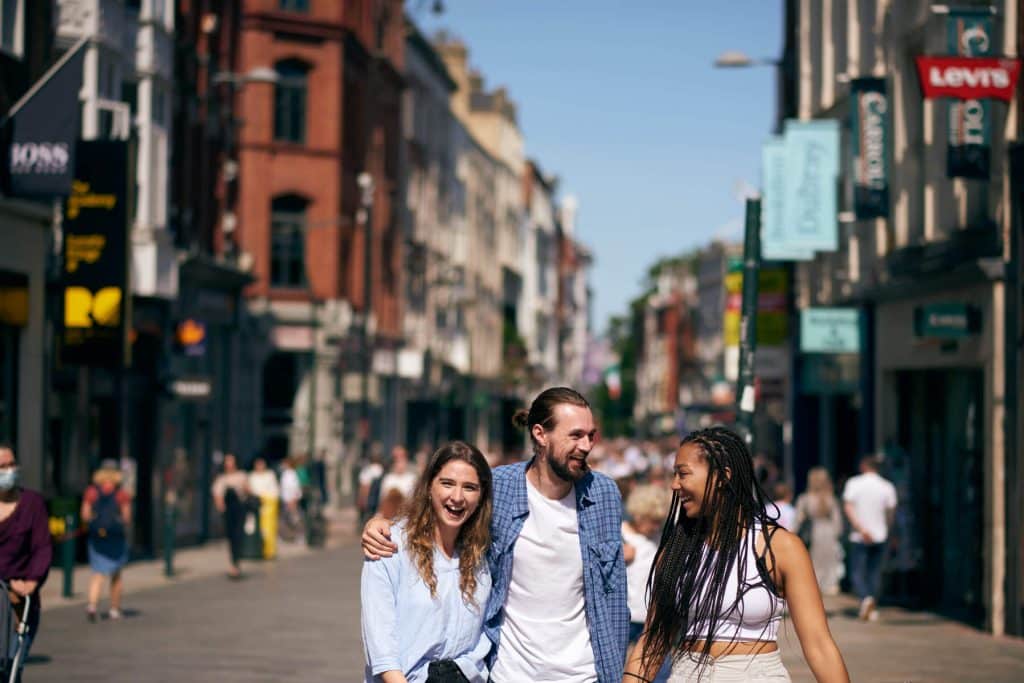 Spend the morning exploring Grafton Street.