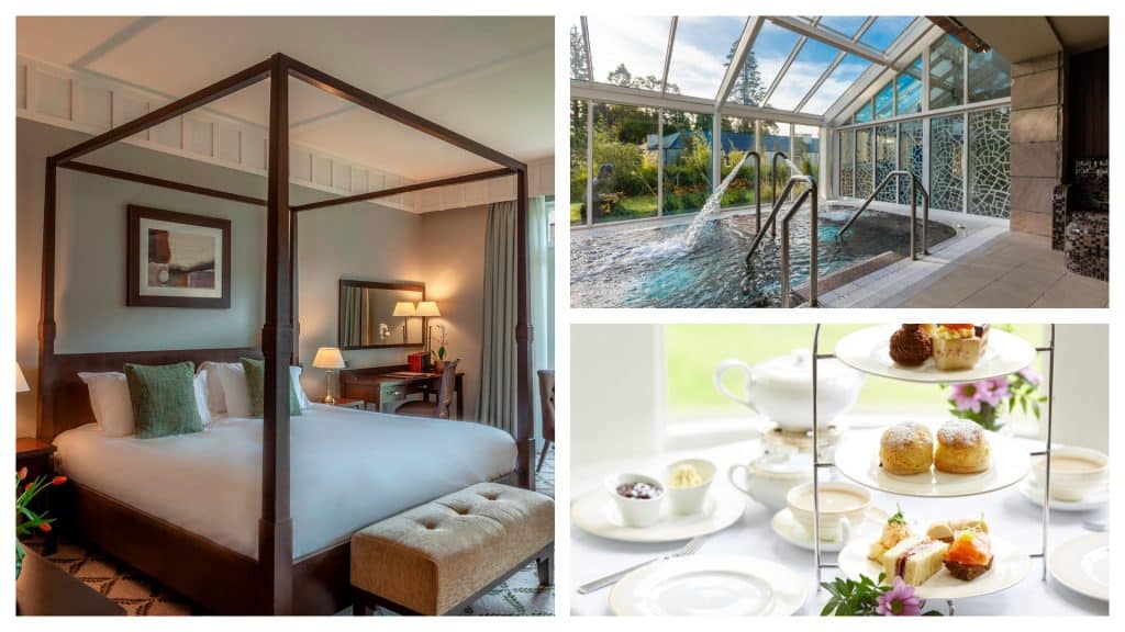 Book a night at Lough Eske Castle on your Ireland road trip itinerary.