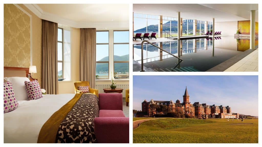 Slieve Donard Resort and Spa is one of the most luxurious hotels in Northern Ireland.