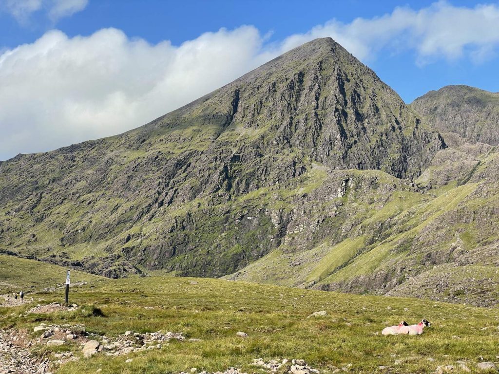 Carrauntoohil is one of the most difficult hikes in Ireland.