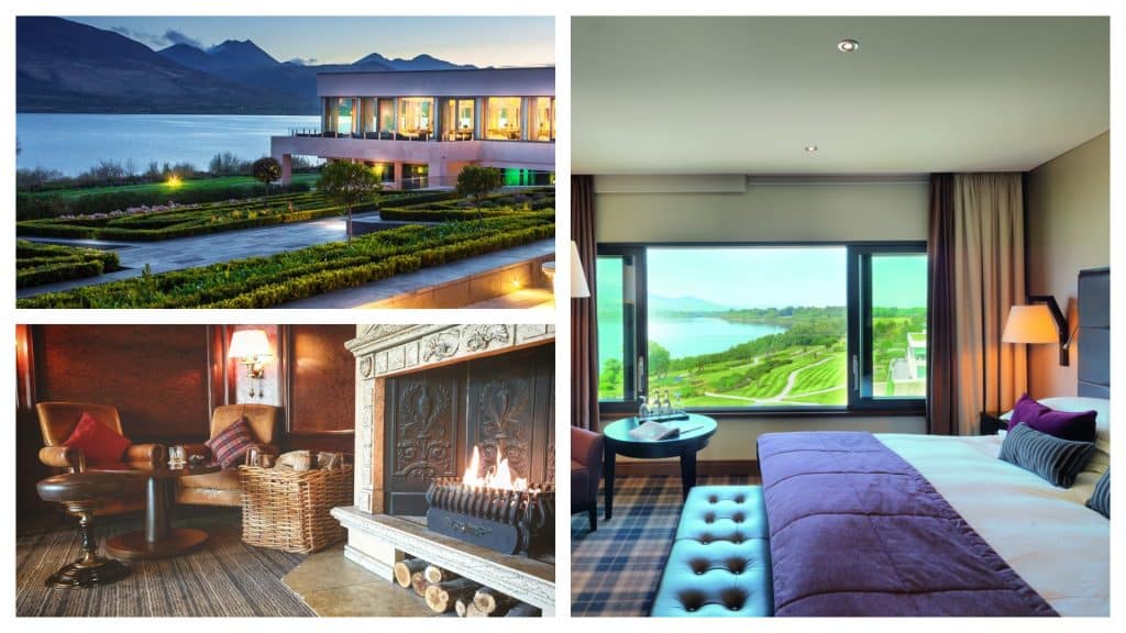 Enjoy a luxury stay at The Europe Hotel and Spa in Killarney on day three of your one week Ireland itinerary.