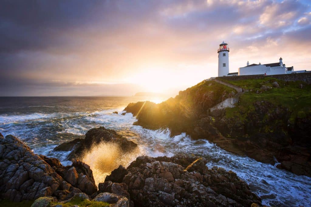 End day five of your one week Ireland itinerary with a magical sunset in Donegal.