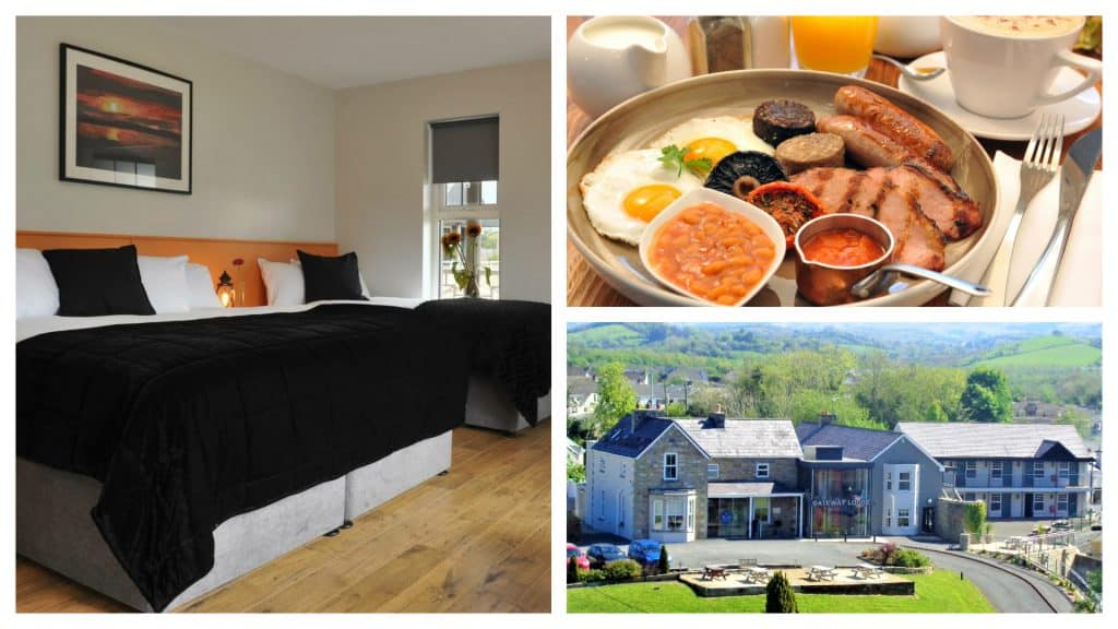 For a budget stay, book into the Gateway Lodge for day ten of your Ireland road trip itinerary.