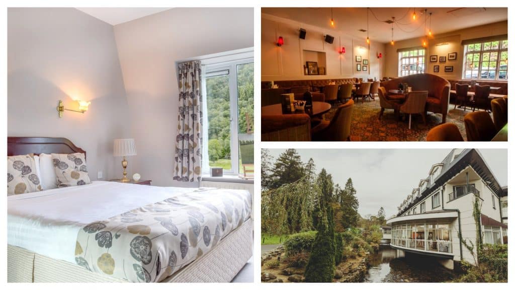 Book a night at the Glendalough Hotel on your Ireland road trip itinerary.