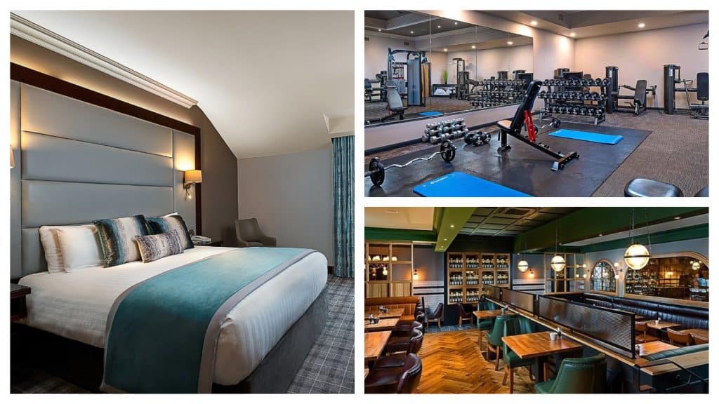 Book a night at the Kilmurry Lodge on your Ireland road trip itinerary.