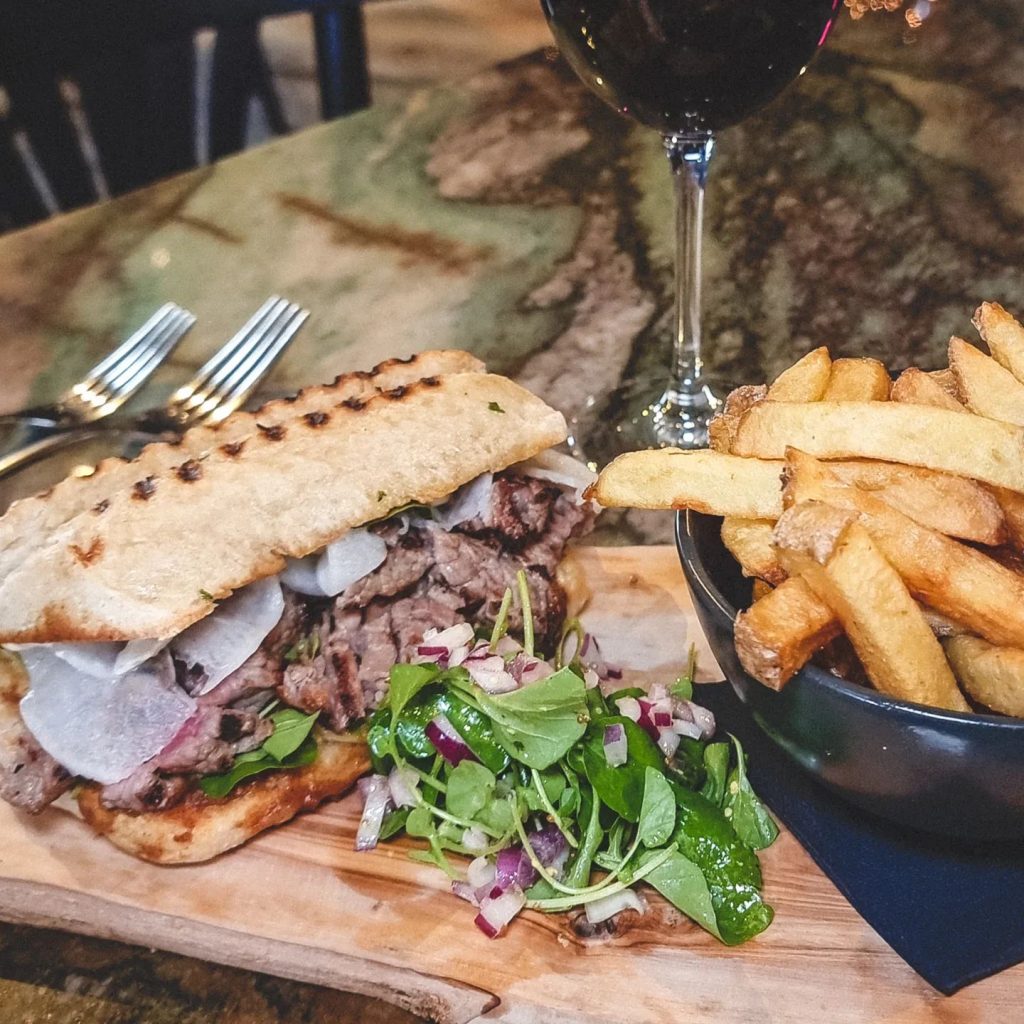 Enjoy a delicious meal at Old Street Restaurant.