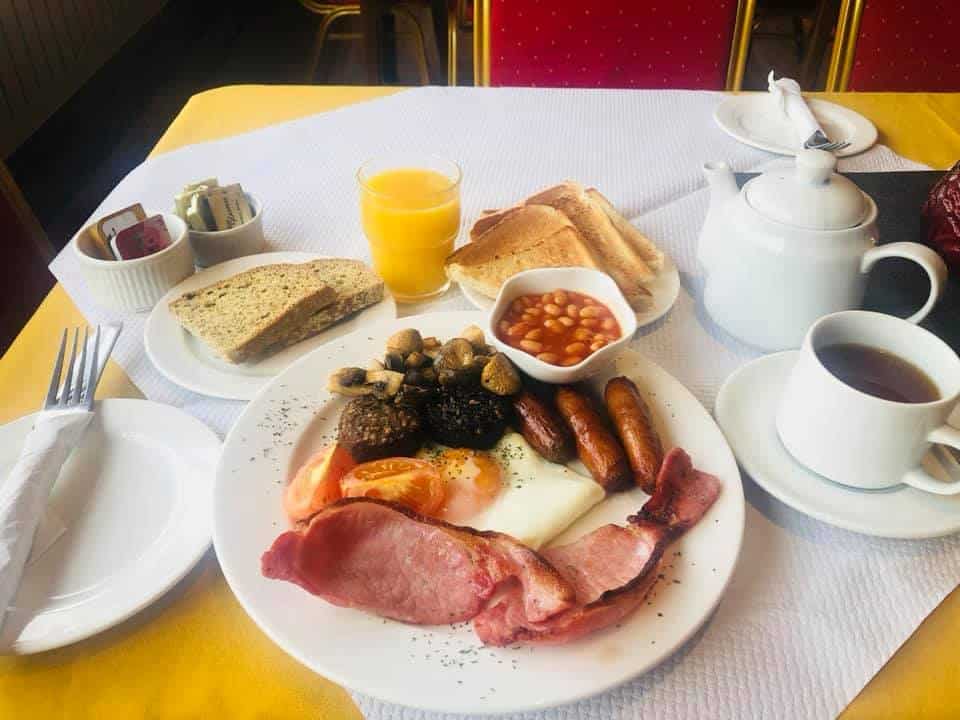 Enjoy a delicious breakfast at Ritz House.
