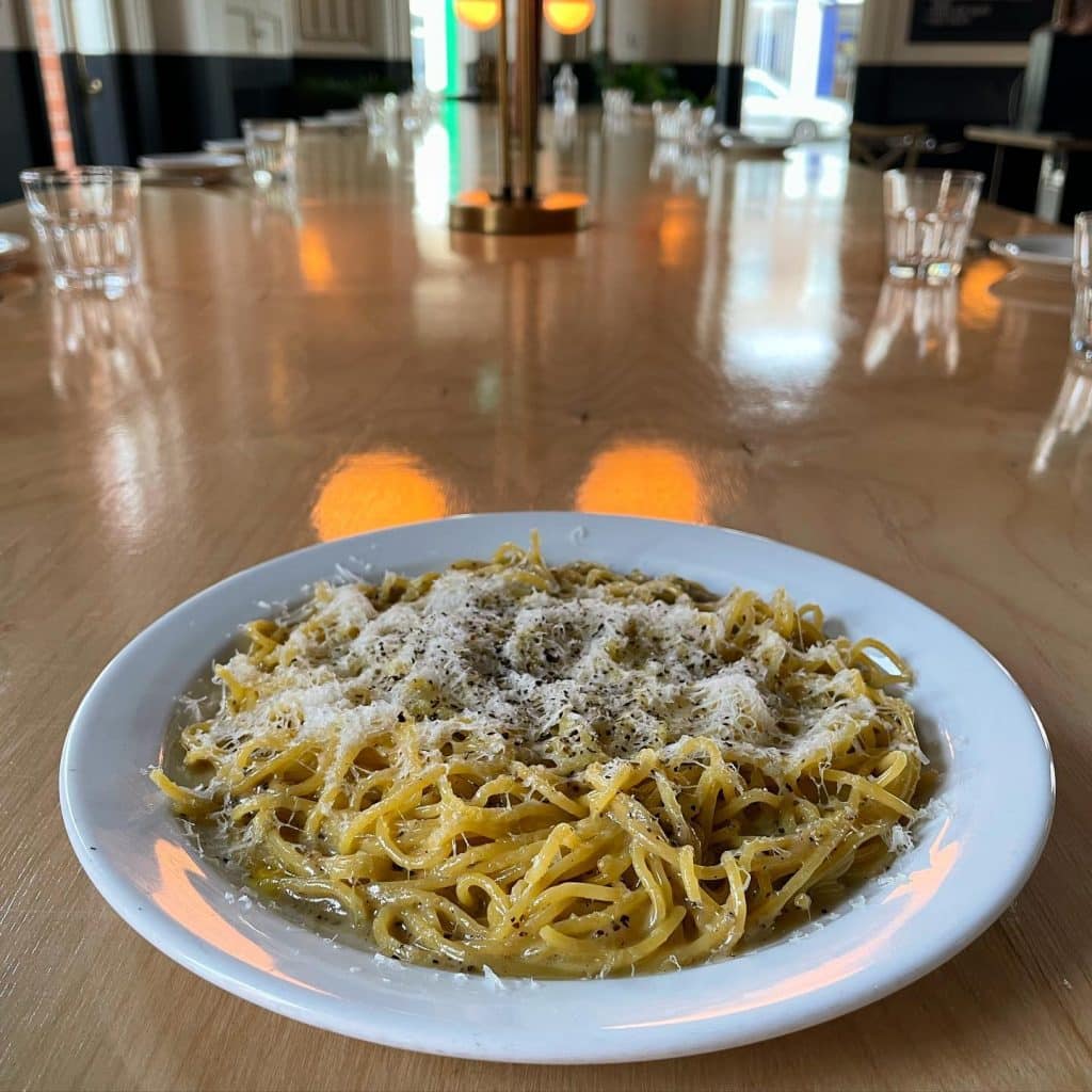 Enjoy a delicious dinner at Sprezzatura to end day one of your one week Ireland itinerary.