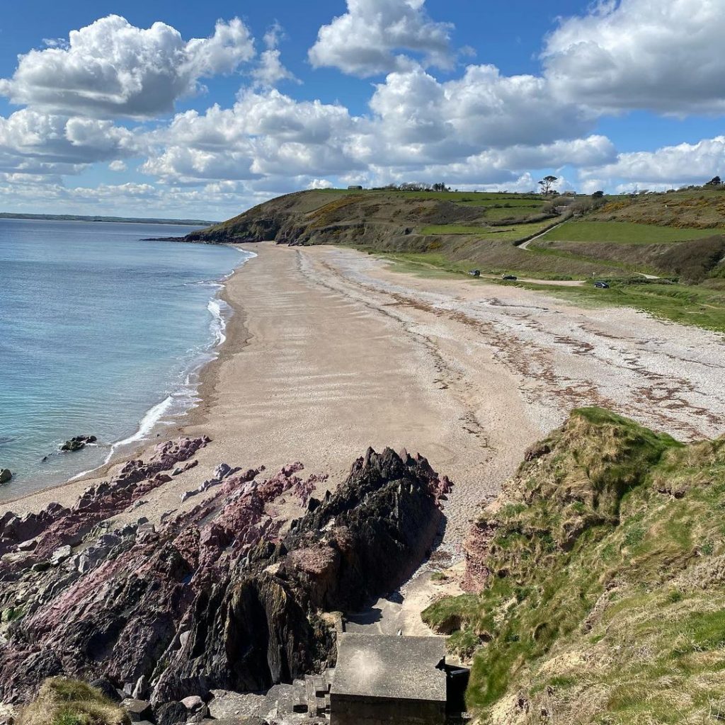 Caliso Bay is one of the best-known nudist beaches in Ireland. 