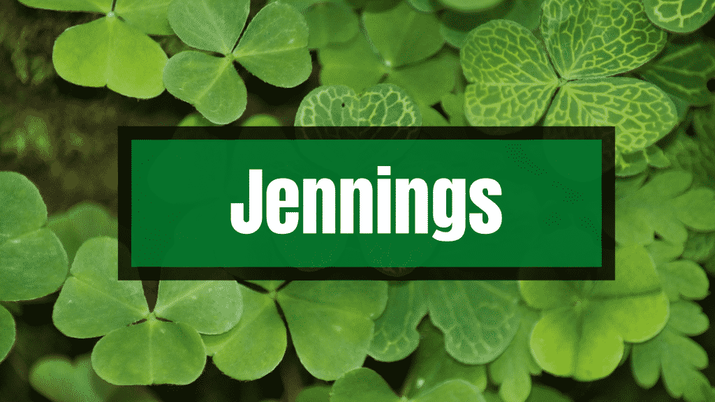 Jennings is another Irish surname that has links to Vikings..