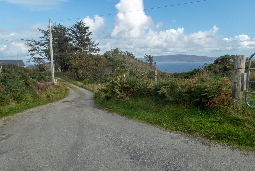 Bere Island in the distance is one of the best Ring of Beara highlights. 
