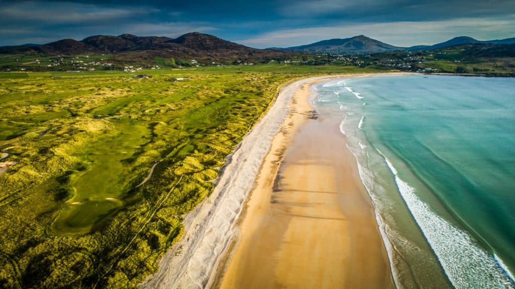 Ballyliffin is home to two Championship golf courses. 