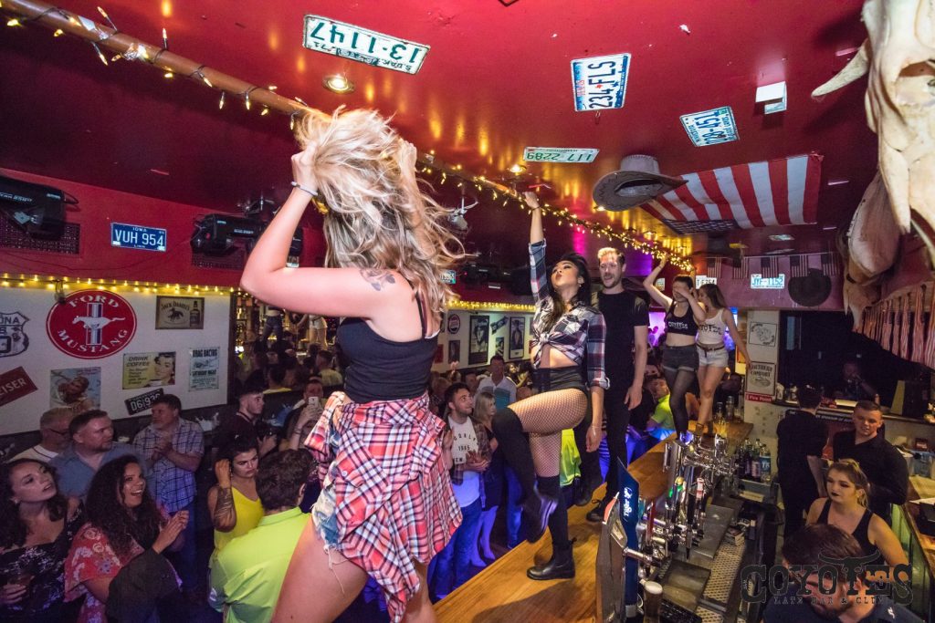 You can dance like in the film at Coyotes Late Bar and Club.