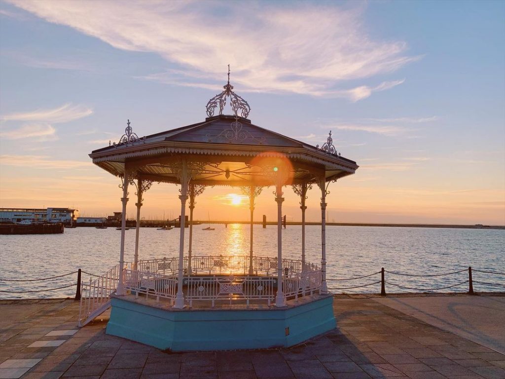 The famous pier in this town is one of the best places to watch the sunrise in Dublin. 