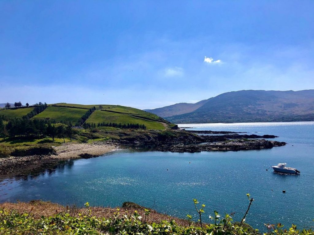 The Kilmackillogue Harbour is one of the best Ring of Beara highlights. 