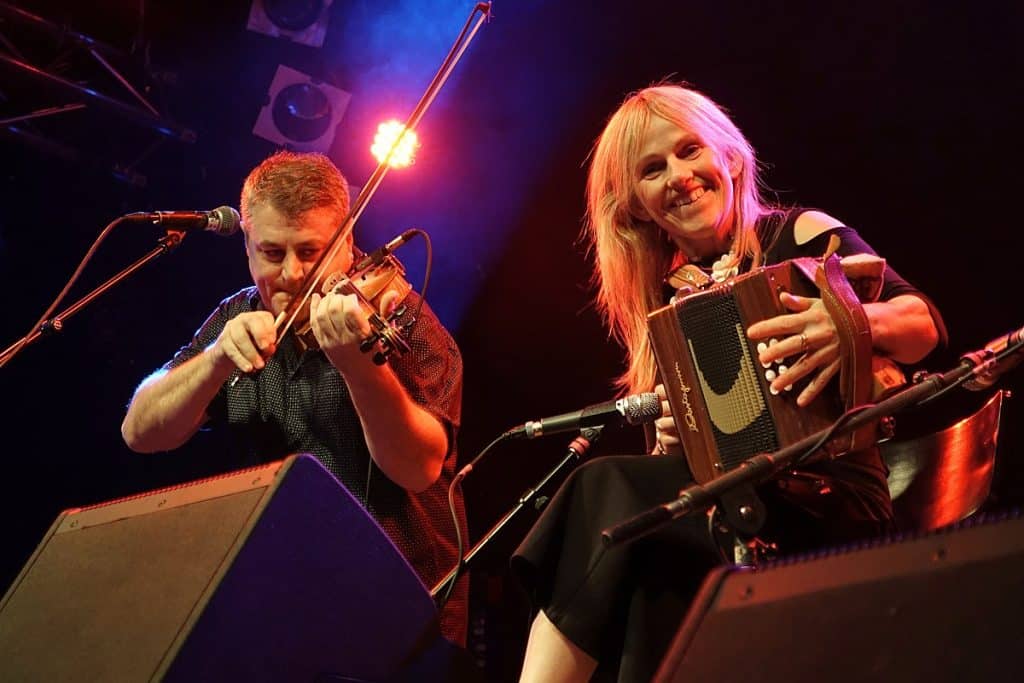 Sharon Shannon is a popular name in the Irish traditional folk world. 