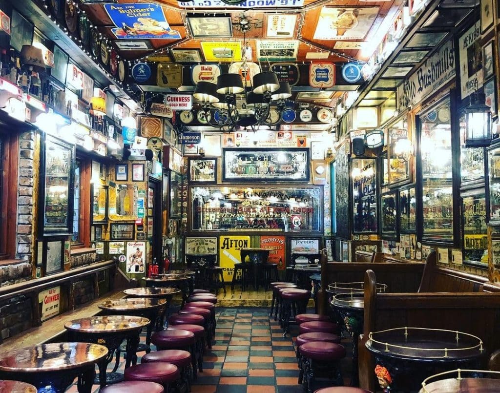 The Duke of York is one of the best pubs in the Cathedral Quarter Belfast.