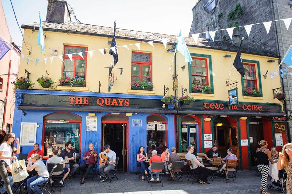 The Quays is a popular Galway pub.