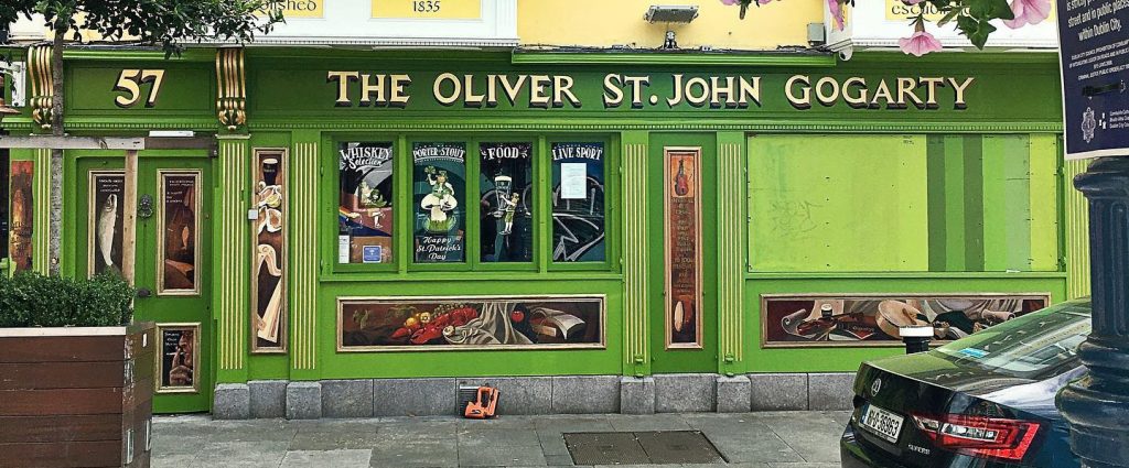 In third place on our list of the most expensive pints of guinness in Dublin is the Oliver St John Gogarty's Pub.