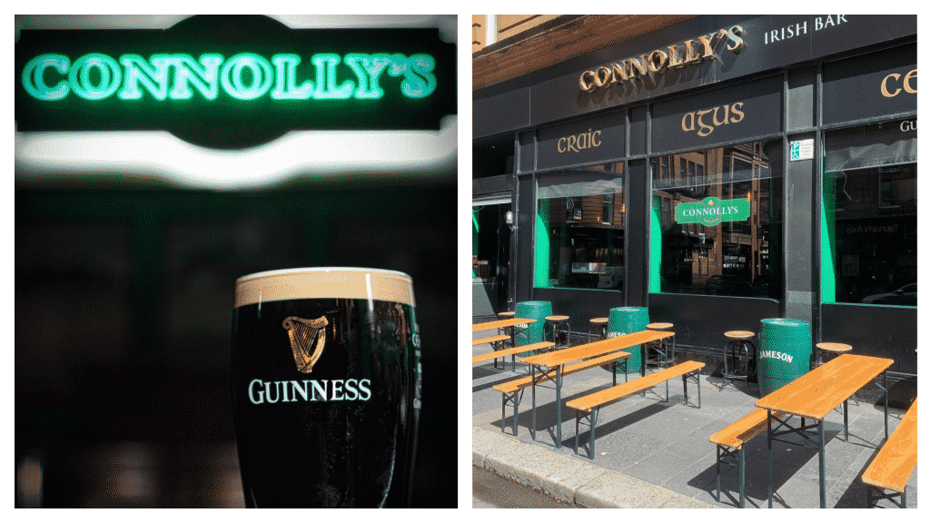 Connollys is one of the best Celtic bars in Glasgow.