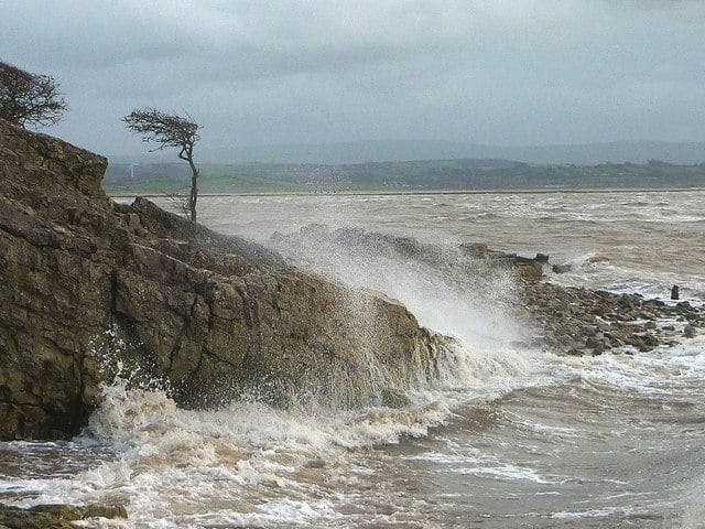 Storm Clodagh rocked Ireland and the UK in 2015.
