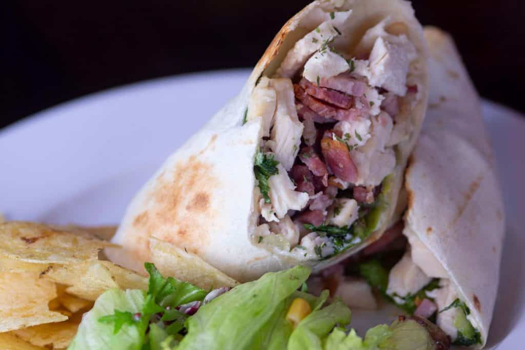 The Galley has a great selection of wraps, pizzas and burgers.