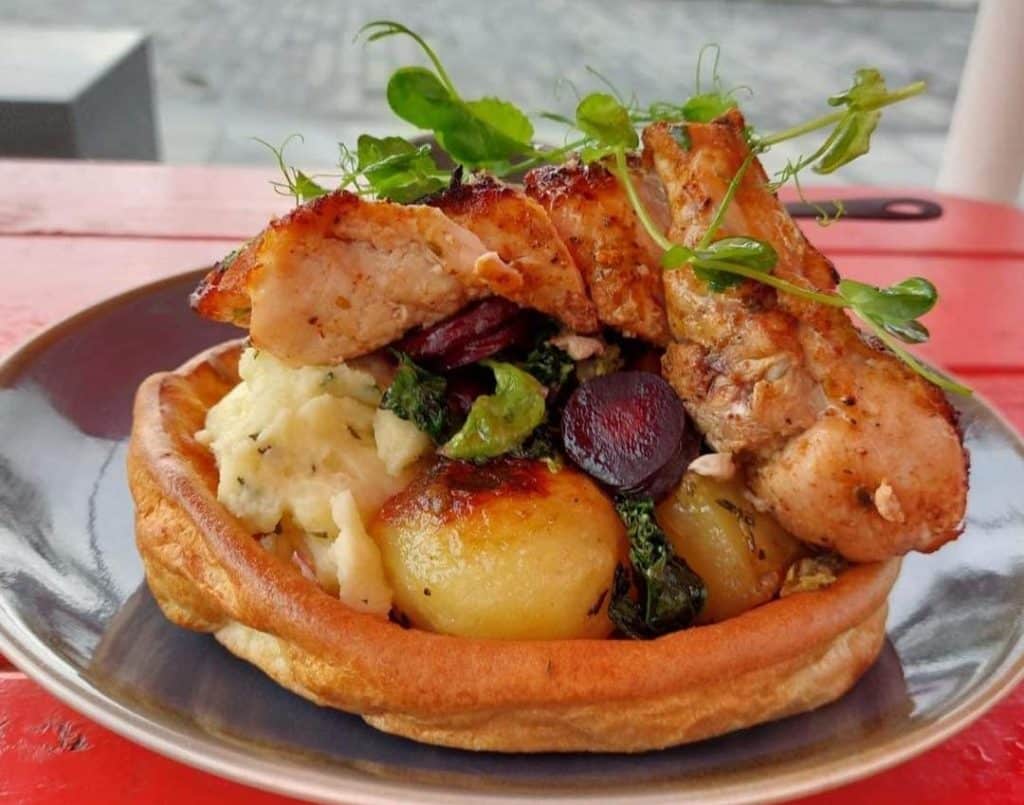 Walled City Brewery has craft beer and tasty grub.