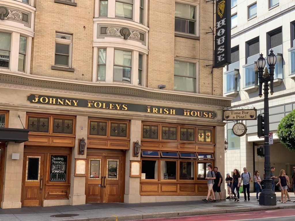 Johnny Foley's has an authentic feel.