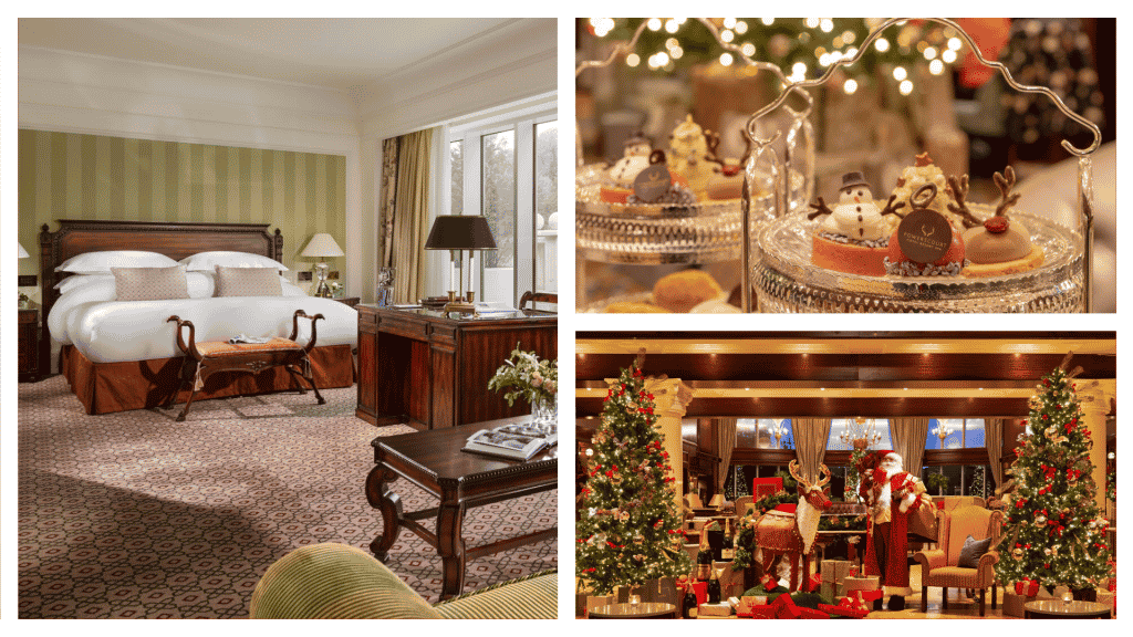Powerscourt is one of the most magical hotels in Ireland to spend Christmas.
