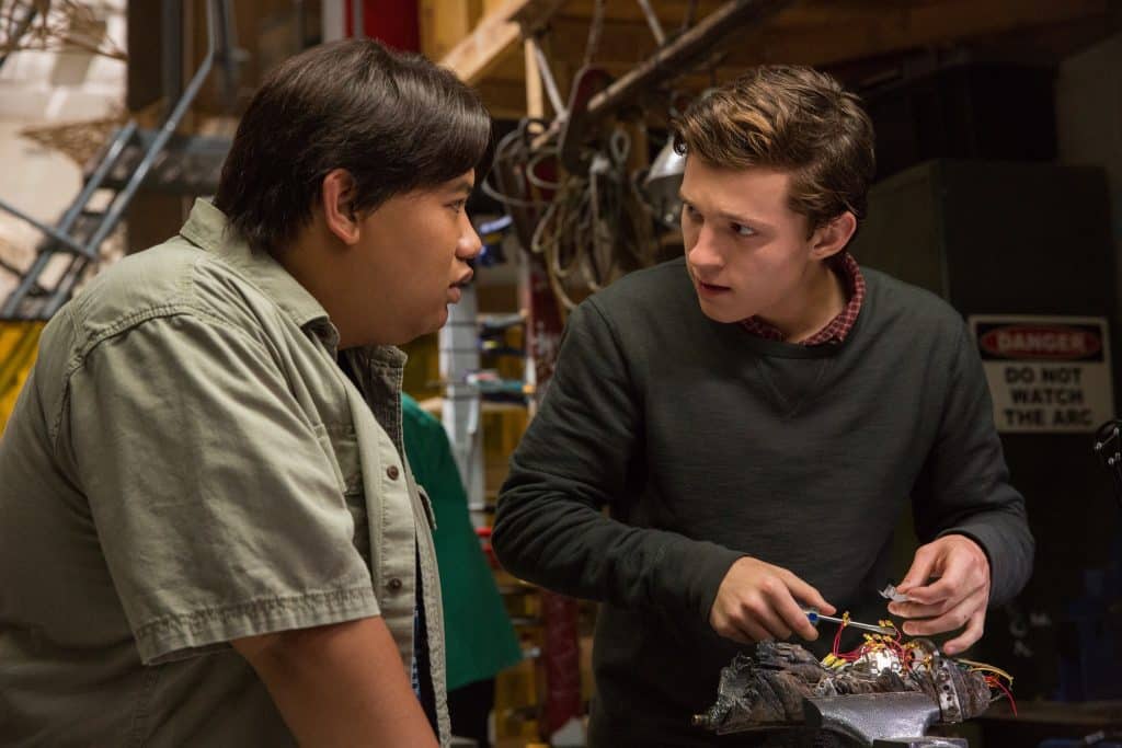 Jacob Batalon, AKA Ned Leeds, was spotted in a Belfast deli.