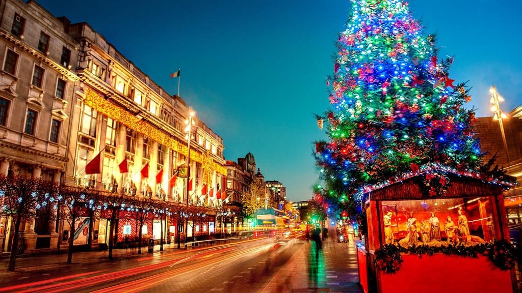 Questions about Christmas in Dublin.