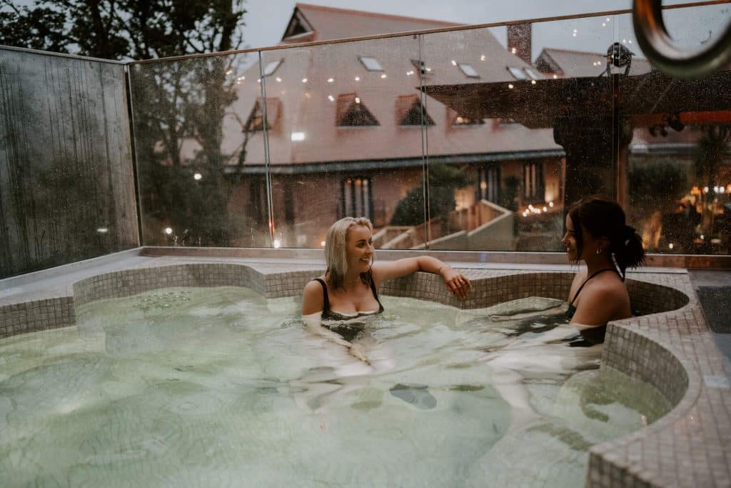 There are plenty of hotels with a hot tub and insane views in Northern Ireland.