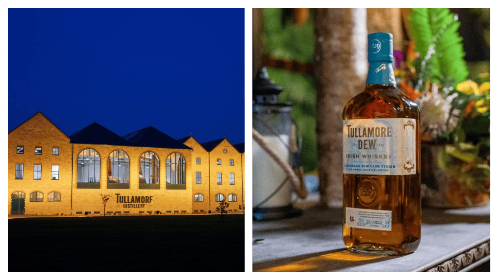 Tullamore Distillery is one of the best Irish breweries and distilleries.