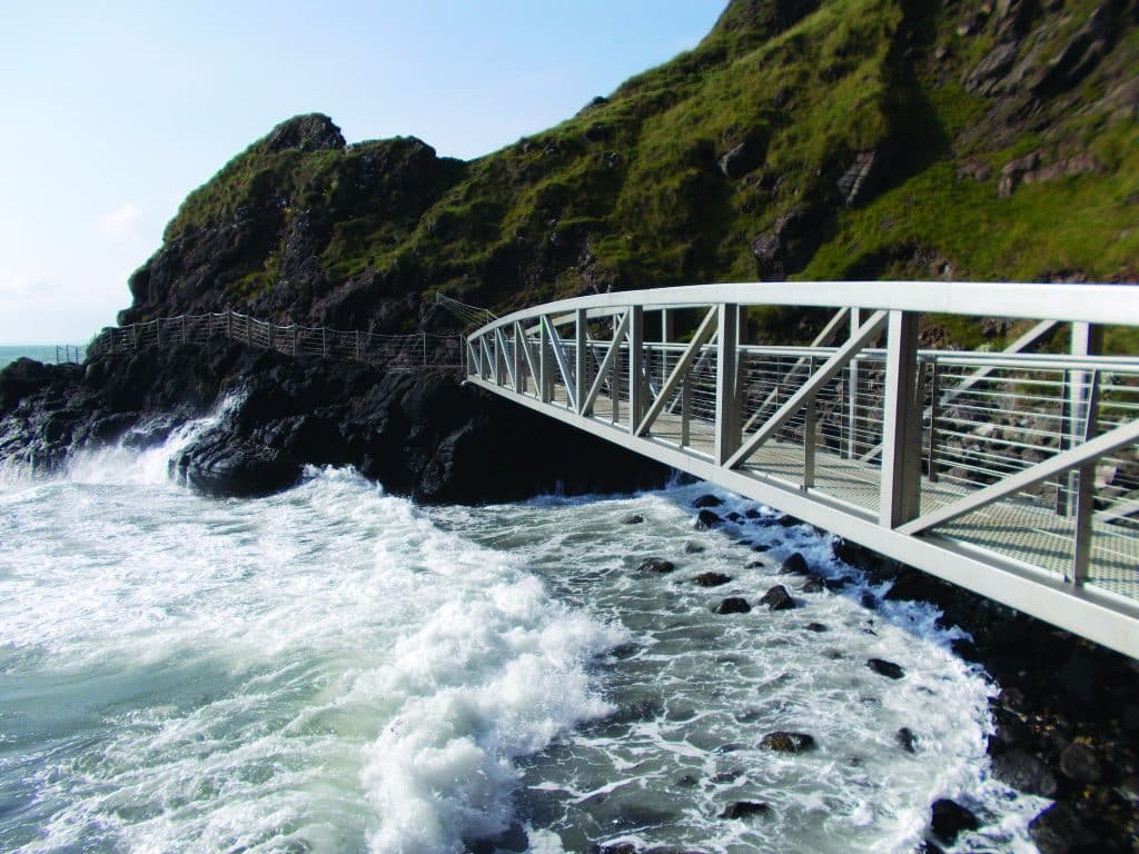 The Gobbins offers one of the best seaside walks in Ireland.
