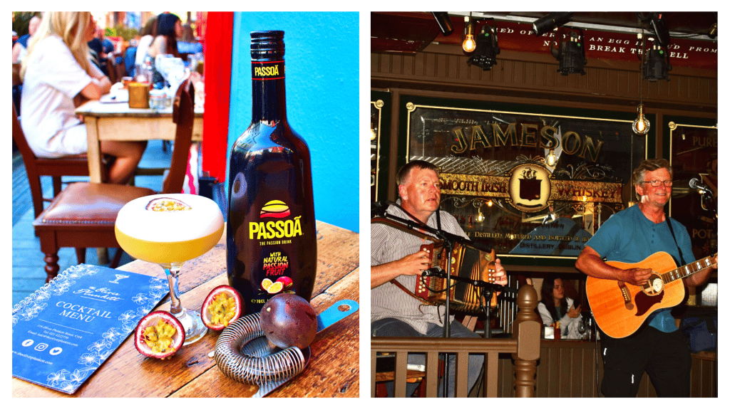 To round off your evening, go for drinks, music and food at The Oliver Plunkett.