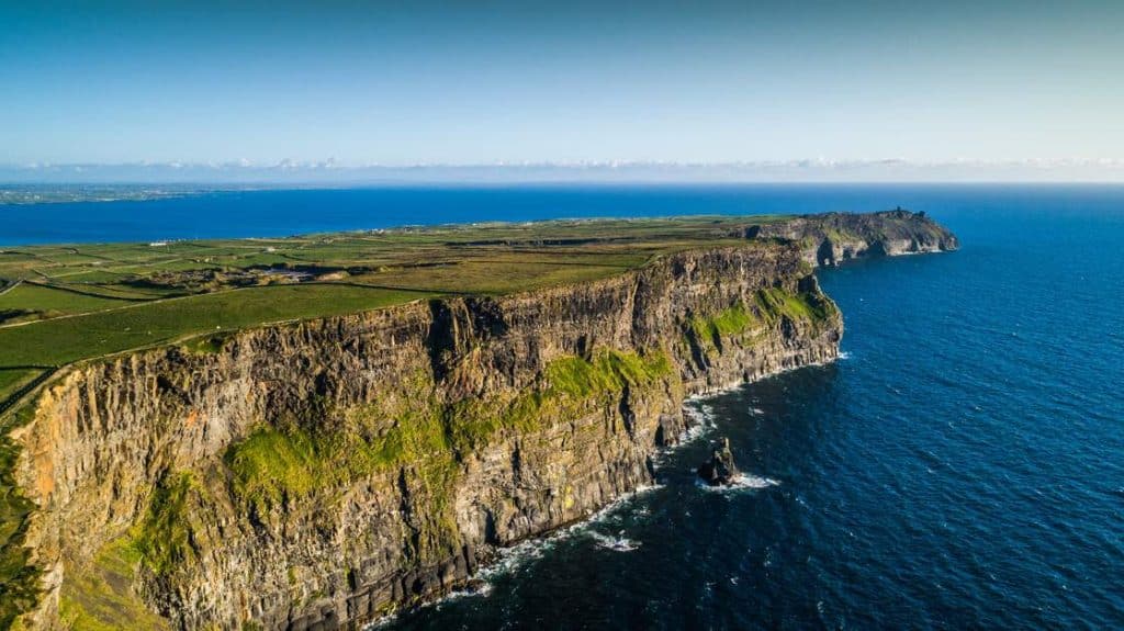 Ireland's most dramatic cliffs.