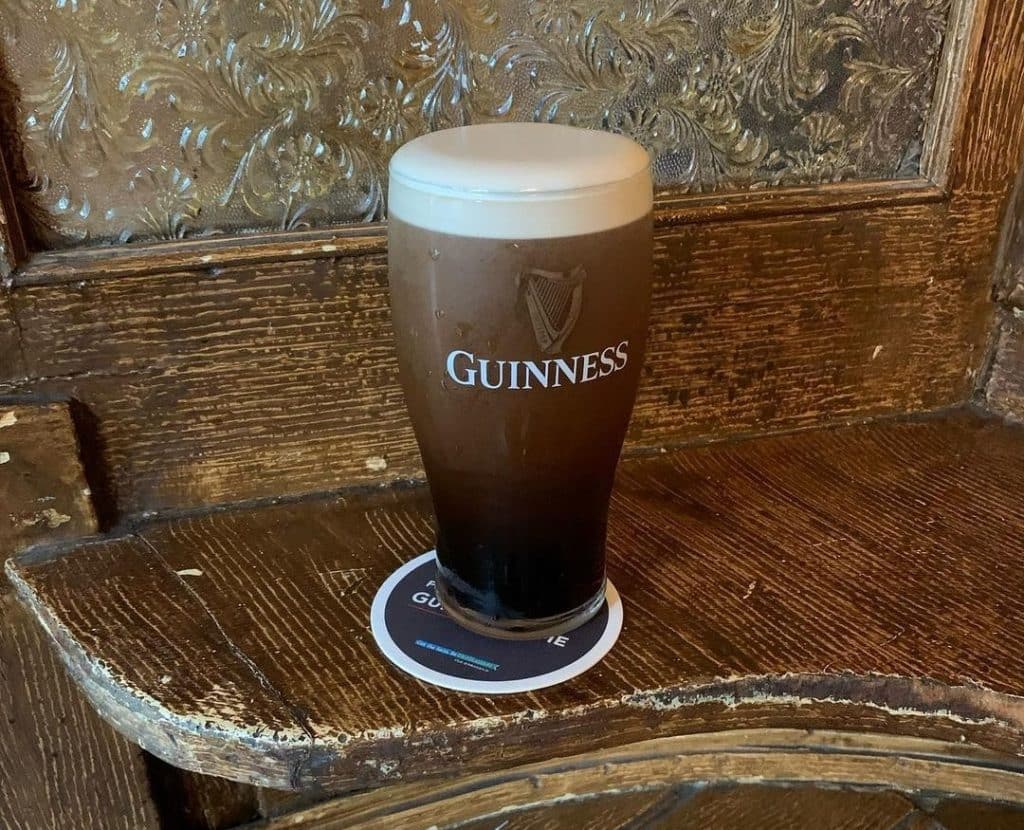 The best pint of Guinness in Dublin.