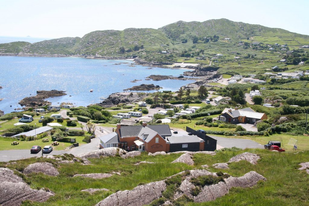 Wave Crest Camping is one of the most scenic campsites in Ireland.