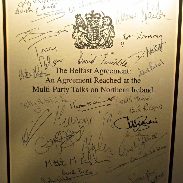 One of the inspiring things Ireland has done is the peace following the Troubles.