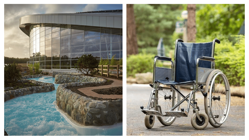 Center Parcs Longford Forest is great for families.