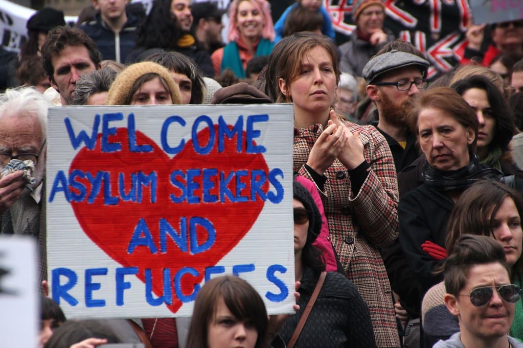 The country has been ahead in welcoming refugees.
