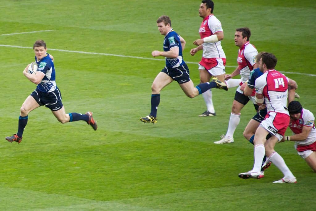 Brian O'Driscoll is one of the most successful Irish athletes. 