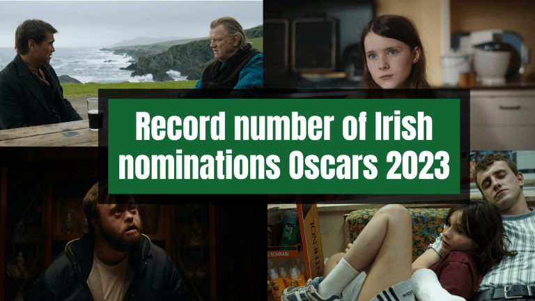 Record number of Irish nominations for the Oscars 2023.