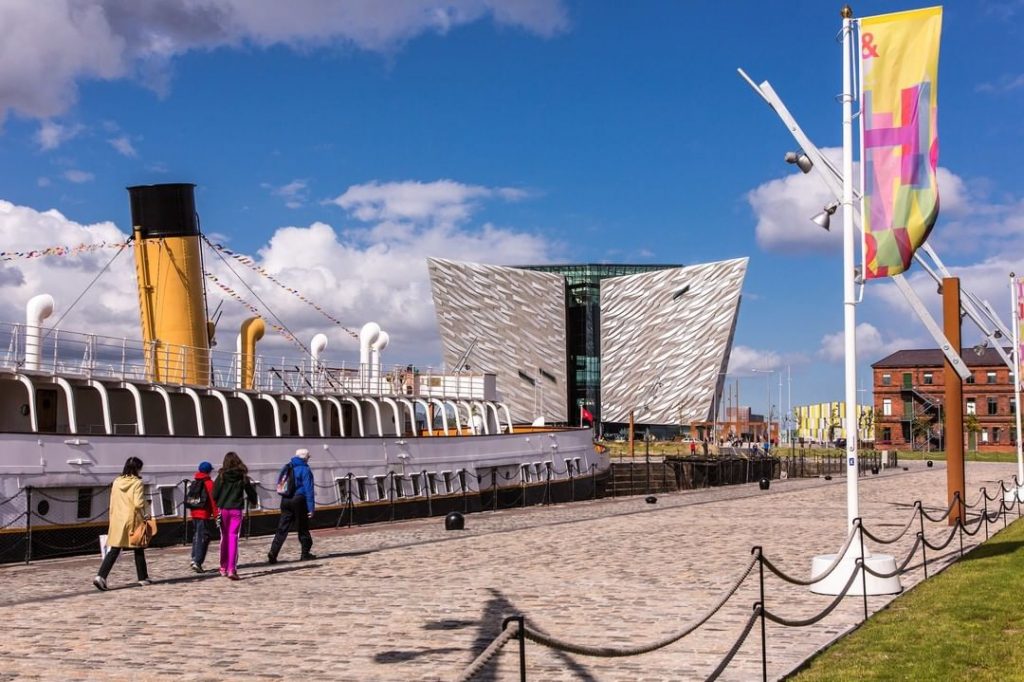 Hear all about the Titanic at the museum in Belfast.