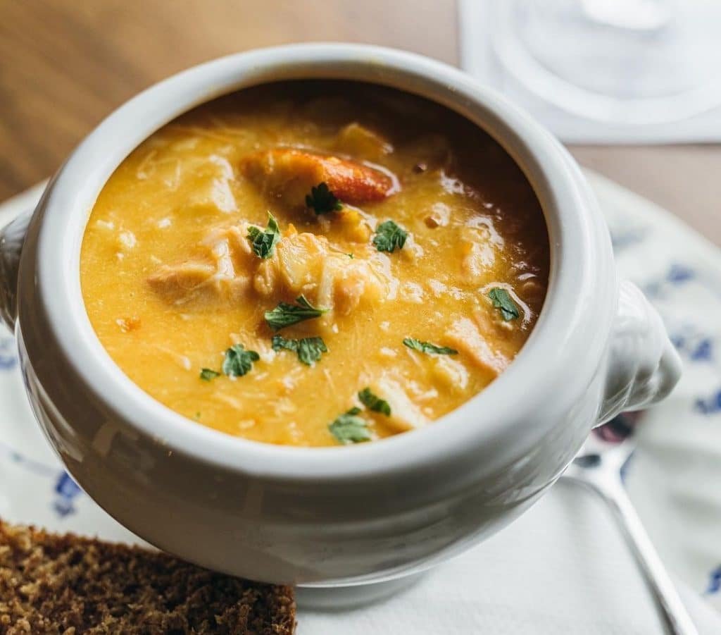 Moran's Oyster Cottage has some of the best seafood chowder in Ireland.